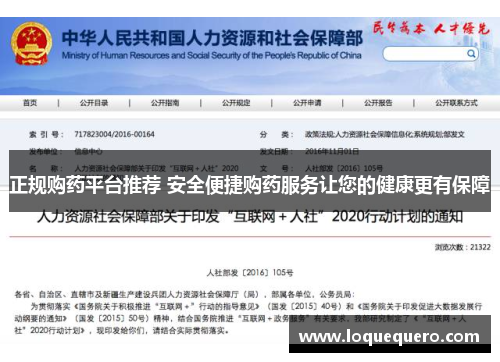正规购药平台推荐 安全便捷购药服务让您的健康更有保障